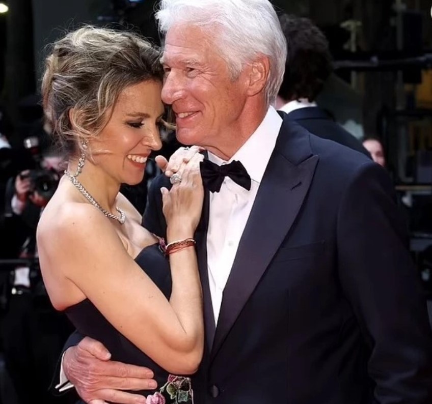Richard Gere e Alejandra Silva a Cannes