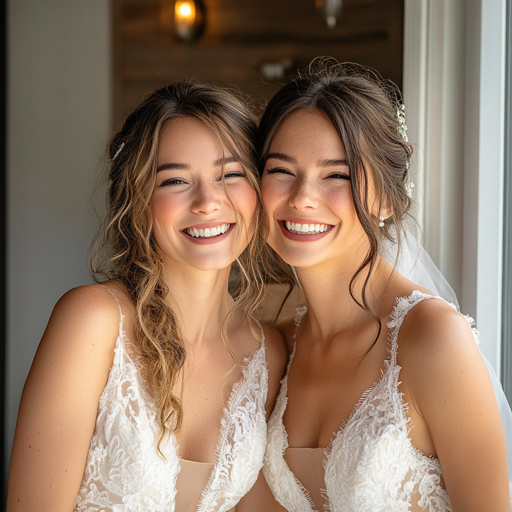 Sposa con la sua damigella d'onore | Fonte: Midjourney